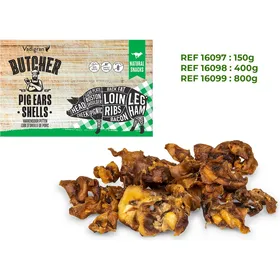 Meilleurs prix pour Friandise Naturelle Lobe d'oreille de porc pour chien