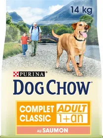 Meilleurs prix pour PURINA DOG CHOW Complet Adult au Saumon - Croquette pour chien-