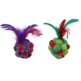 Meilleurs prix pour Jouet chat multi boules 2 couleurs