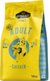 Meilleurs prix pour OPTIMUS First pour chien adulte de moyenne et grande taille