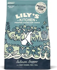 Meilleurs prix pour LILY'S KITCHEN Saumon, Patates douces &amp; Aneth pour chien adulte