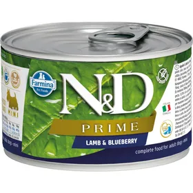 Meilleurs prix pour FARMINA N&amp;D Prime Grain Free Agneau &amp; Myrtille pour chien