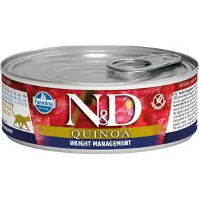 Meilleurs prix pour FARMINA N&amp;D Quinoa Weight Management pour chat 80g