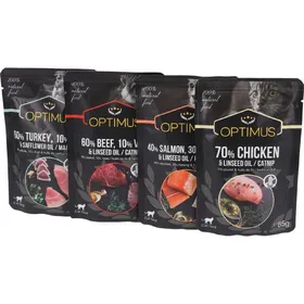 Comparer les prix de OPTIMUS Sachet fraîcheur pour chat - 4 recettes au choix