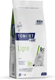 Comparer les prix de TONIVET LAB Ligne pour chat adulte stérilisé ou en surpoids