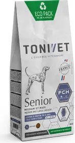Meilleurs prix pour TONIVET Senior Médium et Maxi pour Chien Senior de Moyenne et Grande taille