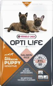 Comparer les prix de Opti Life Chiot Puppy Digestion Sensible Toutes Races 2 x 2,5 kg
