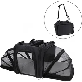 Comparer les prix de Sac de transport extensible pour chat et petit chien Zolia Delorean