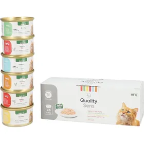 Meilleurs prix pour QUALITY SENS HFG Multipack Jelly Pâtées en gelée 100% Naturelles pour Chat &amp; Chaton