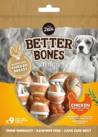 Comparer les prix de Zeus Better Bones enrobé de poulet x 9