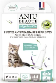 Meilleurs prix pour Pipette Insectifuge x4 Chaton Ecosoin Bio