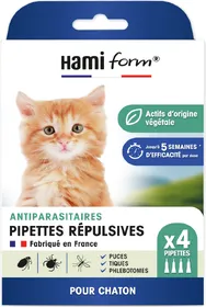 Meilleurs prix pour Pipette Insectifuge x4 Chaton Ecosoin Bio