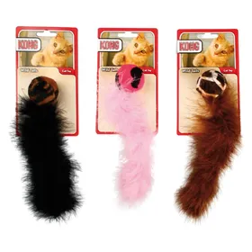 Meilleurs prix pour KONG Balle à ricochets sur le sol Cat Wild Tails - Pour chat