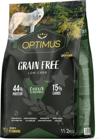 Meilleurs prix pour OPTIMUS Adult Grain Free Low Carb pour chien