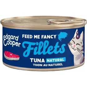 Comparer les prix de Edgard & Cooper Adult Filets de thon sans céréales - Pâtée pour chat