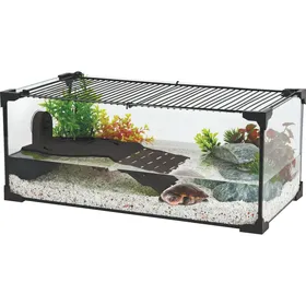 Comparer les prix de Zolux - Kit terrarium tortue aquatique Karapas Pro noir