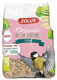 Comparer les prix de Mélange premium avec raisins pour oiseaux du ciel