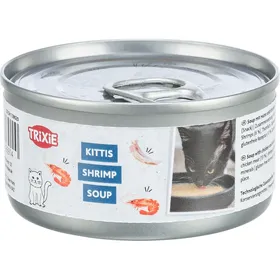 Meilleurs prix pour Trixie Soupe De Crevettes Au Poulet Pour Chats 80 Gr