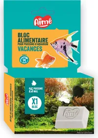 Meilleurs prix pour Aimé Nourriture pour Poissons d'Aquarium - Bloc Alimentaire Vacances