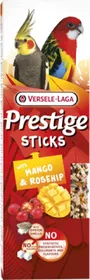 Comparer les prix de VERSELE LAGA Prestige Sticks Grandes Perruches avec Mangue & Églantine