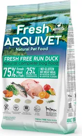 Comparer les prix de ARQUIVET Fresh Free Run Duck - Canard frais de la ferme pour Chien Adulte
