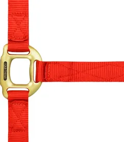 Comparer les prix de EQUITHEME Licol Nylon rouge - 2 tailles disponibles