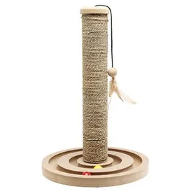 Comparer les prix de FLAMINGO Griffoir pour chats avec jouet bille Brigitte 30x44 cm 560146