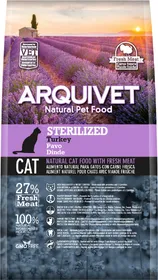 Meilleurs prix pour Arquivet Cat Sterilized Turkey 10,05 Kg