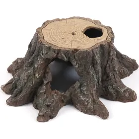 Meilleurs prix pour Tronc d'arbre avec abris décoration pour terrarium