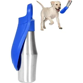 Meilleurs prix pour Gourde Chien 750ML Inox – Eau Portable pour Promenade & Plein Air