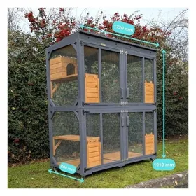 Meilleurs prix pour Module Haut Pour Catio Balcon Modulable - Katventure