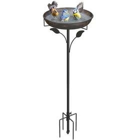 Comparer les prix de Abreuvoir pour oiseaux 30 cm mangeoire debout pour lextérieur jin bassin en métal pour oiseaux sauvages abreuvo FONTAINE A EAU