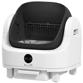 Meilleurs prix pour LIA Litière chat autonettoyante bac à litière pour chat automatique ouvert isolation des odeurs/protection de sécurité blanc