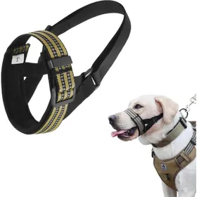 Comparer les prix de Muselière Chien Adjustable Anti-morsure Aboiement Taille Unique