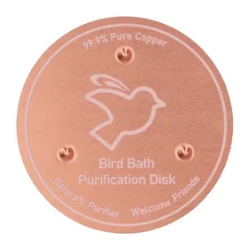 Meilleurs prix pour Disque cuivre bain oiseaux – MLBQ – Antisalissure – Bain extérieur