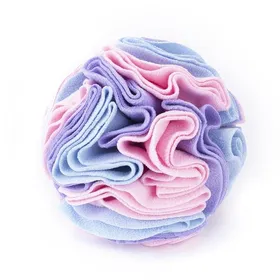 Meilleurs prix pour Jouet interactif pour chien - Phoesky - Puzzle Snuffle Ball - Tapis de reniflement - Violet - 15x15 cm - Jouet à mâcher