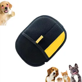 Comparer les prix de Gants Anti-Poils Animaux Réutilisables Lot de 2 - 2 pièces bleu universel - gant chat chien poil elimination peigne toil Aucunely