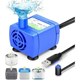 Comparer les prix de De Remplacement pour Fontaine De Chat à Fleurs Pompe à Eau Submersible Moteur Ultra-Silencieux à Faible Consommation