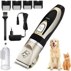 Meilleurs prix pour Ganen-Tondeuse pour Chien et Chat Animaux Professionnelle Electrique Silencieuse Sans Fil Tondeuse a Chien Poil Laineux Long Pas Ch
