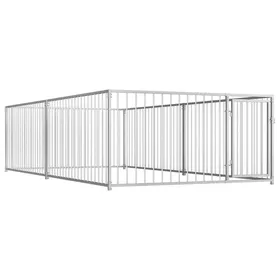 Comparer les prix de CLARENCE Chenil - VIDAXL - Pour multiples utilisation - pour chiens 200 x 400 x 100 cm FR511
