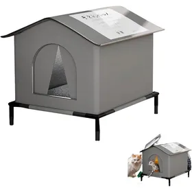 Meilleurs prix pour Maison pour Chat extérieur Hiver Niche pour Chat Exterieur isolée Hiver abri pour Chat Exterieur avec cabane