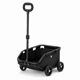 Comparer les prix de KEDIA Chariot pour chien Portableavec poignée Promouvoir léconomie de main-dœuvre Facile à ranger (51X35X31)CM noir