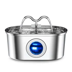 Meilleurs prix pour Fontaine à Eau pour Chat Inox 32L Distributeur Automatique Silencieux avec Robinet Eau