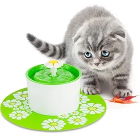 Comparer les prix de Fontaine Eau Pour Chat Chien Fleur avec Filtre 16L Bol Distributeur DEau Silencieuse Hyginique Pour Chat Chien Oiseaux
