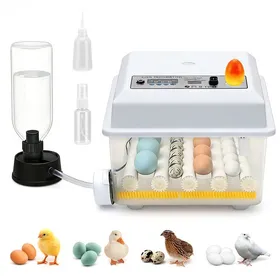 Meilleurs prix pour Couveuse Automatique pour 16 Œufs Incubateur 5 Modes Contrôle Température Retournement Auto Toutes les 90 min