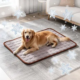 Comparer les prix de Tapis rafraîchissant animaux - sans gel fraîcheur prolongée imperméable - nettoyage facile multi-usage PIQUET DATTACHE