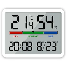 Comparer les prix de Thermomètre dintérieur hygromètre thermomètre numérique de bureau avec moniteur de température et dhumidité thermomètre