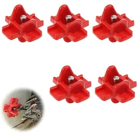 Meilleurs prix pour Abreuvoir automatique poules ttine rouge 5 pcs montage latral horizontal Label