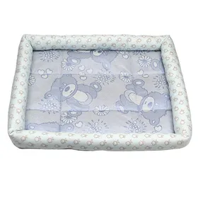 Comparer les prix de Coussin rafraîchissant chat chien matière soie glacée lin antidérapant nettoyable estival .