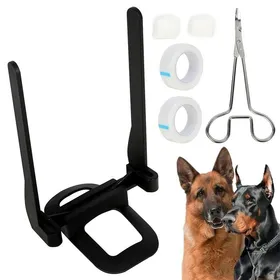 Meilleurs prix pour Kit de correction des oreilles pour Doberman kit de coupe des oreilles pour chiensupport vertical fixe